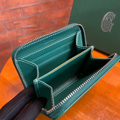 Goyard Matignon PM Wallet "Green"