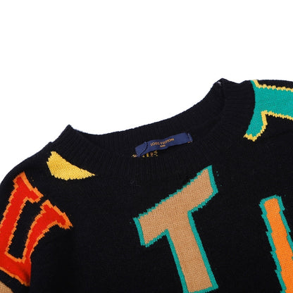 NBA x Louis Vuitton Letters Sweater "Black"