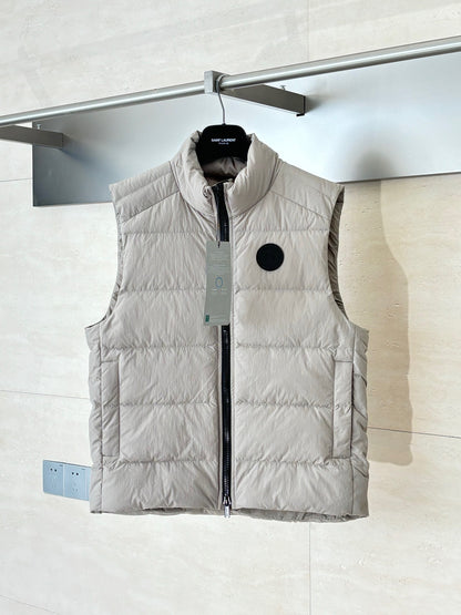 Canada Goose Crofton Down Vest EnduraLuxe "Limestone"