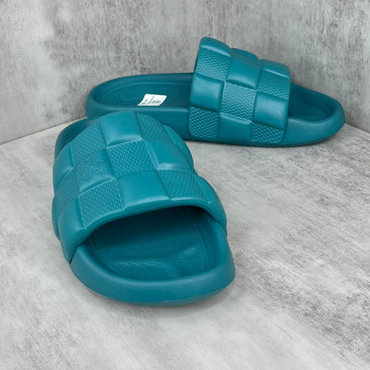Louis Vuitton Slides "Cyan"