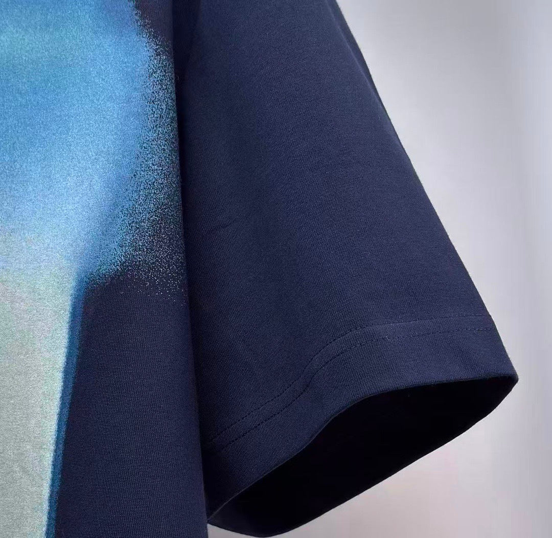 Givenchy Afternoon Light Print T-Shirt "Dark Navy"