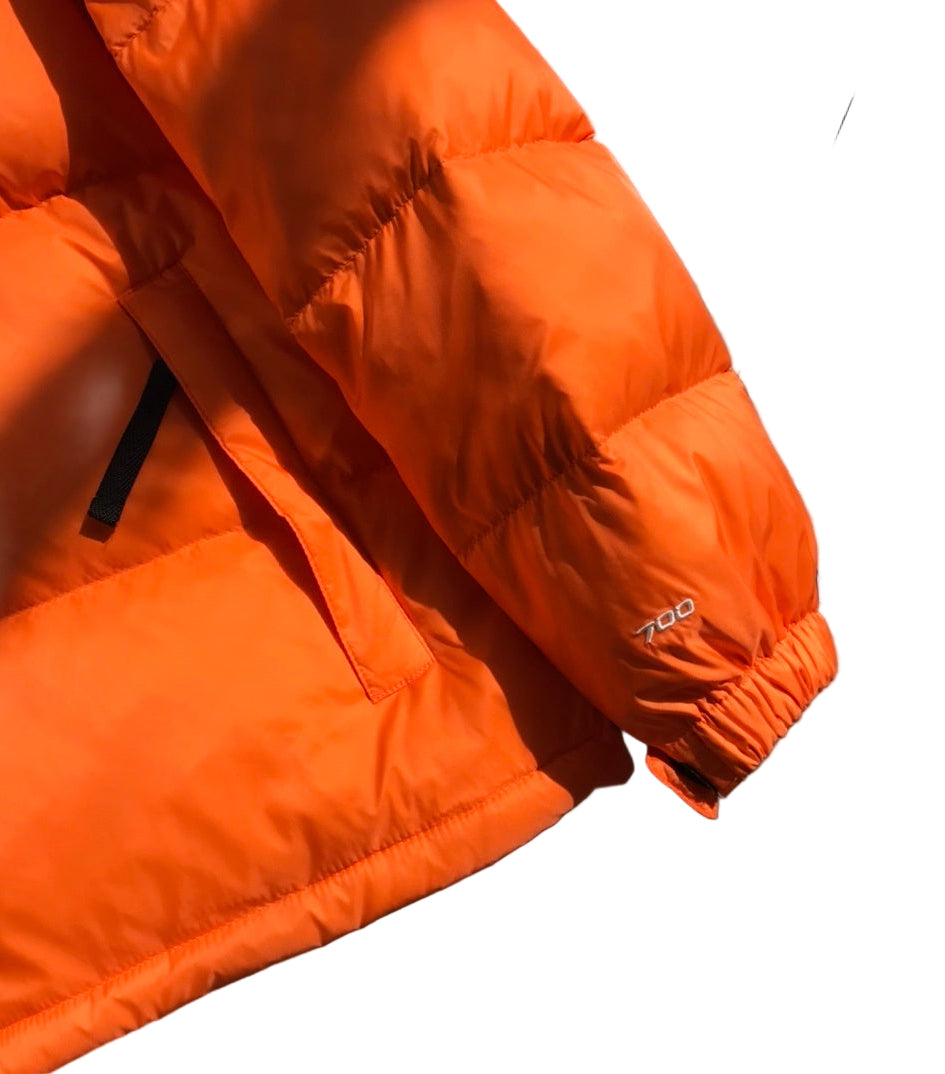 Dover Street Market x The North Face 700 Down Jacket "Orange-Black"