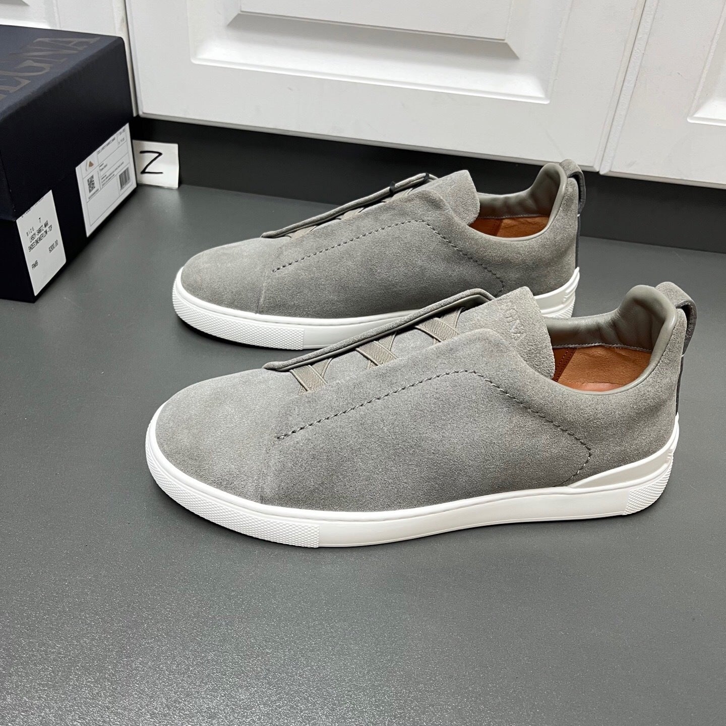Zegna Triple Stitch "Grey"