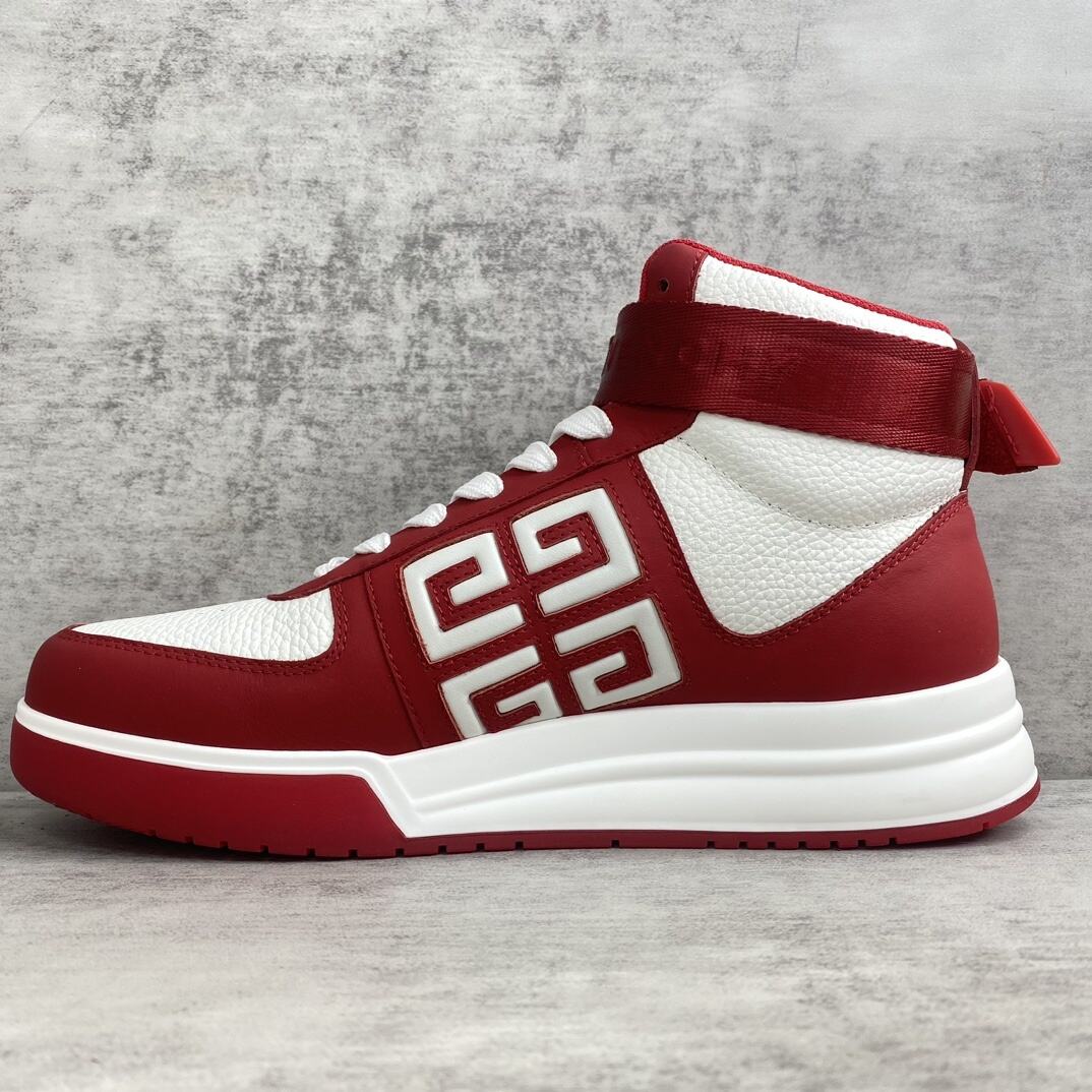Givenchy High-Top G4 "White-Red"
