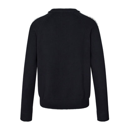 Dior Sweater with Dior Oblique Inserts "Black"