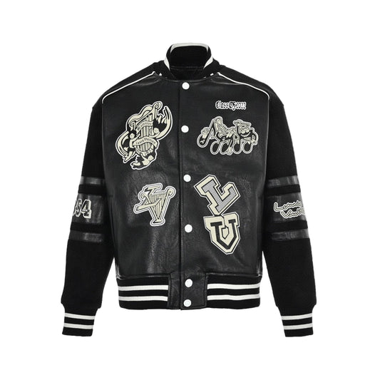 Louis Vuitton Varsity Bomber Jacket "Black"