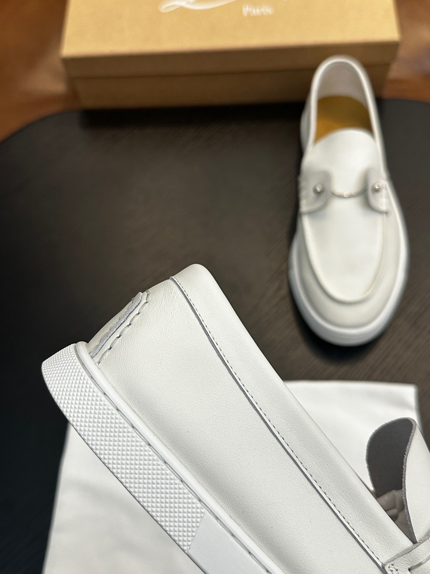Christian Louboutin Chambeliboat "White"