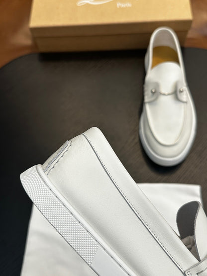 Christian Louboutin Chambeliboat "White"