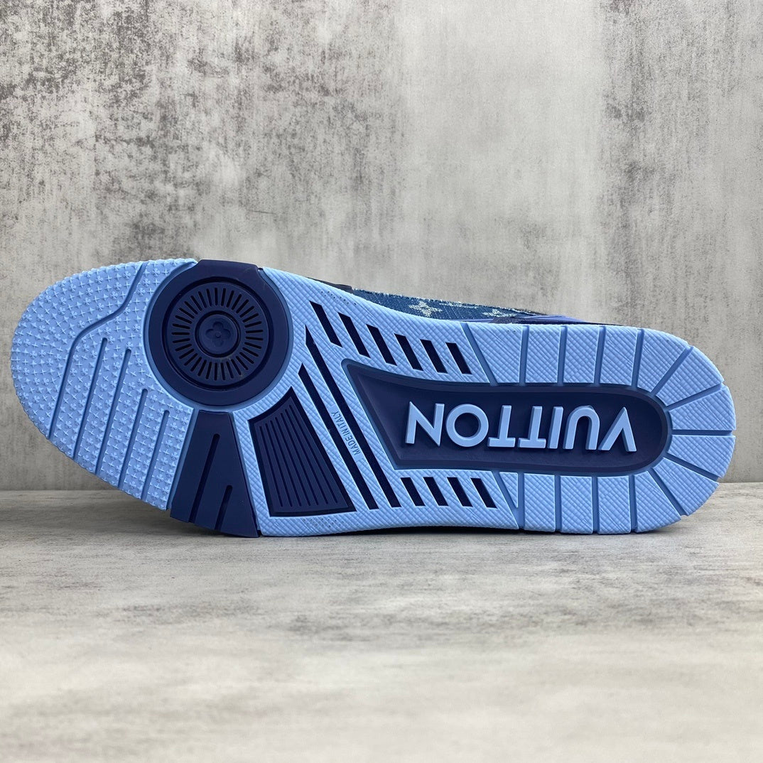 Louis Vuitton Trainers "Blue Denim"