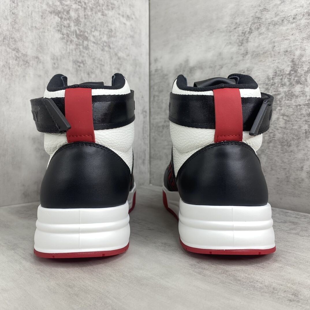 Givenchy High-Top G4 "Black-Red"