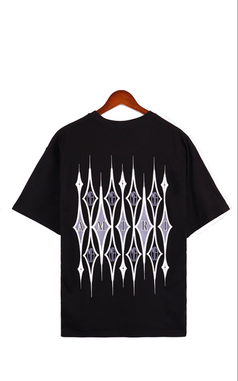 Amiri Argyle T-Shirt "Black"