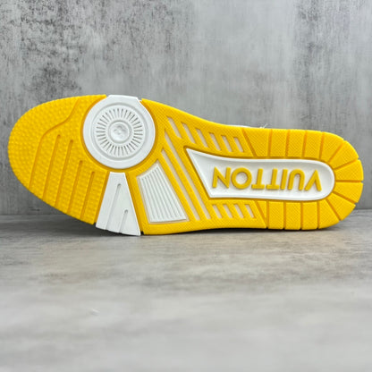Louis Vuitton x Yayoi Kusama Trainers "Yellow-White"