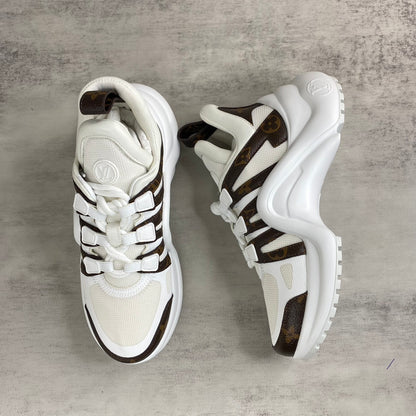 Louis Vuitton Arklight "White-Brown"