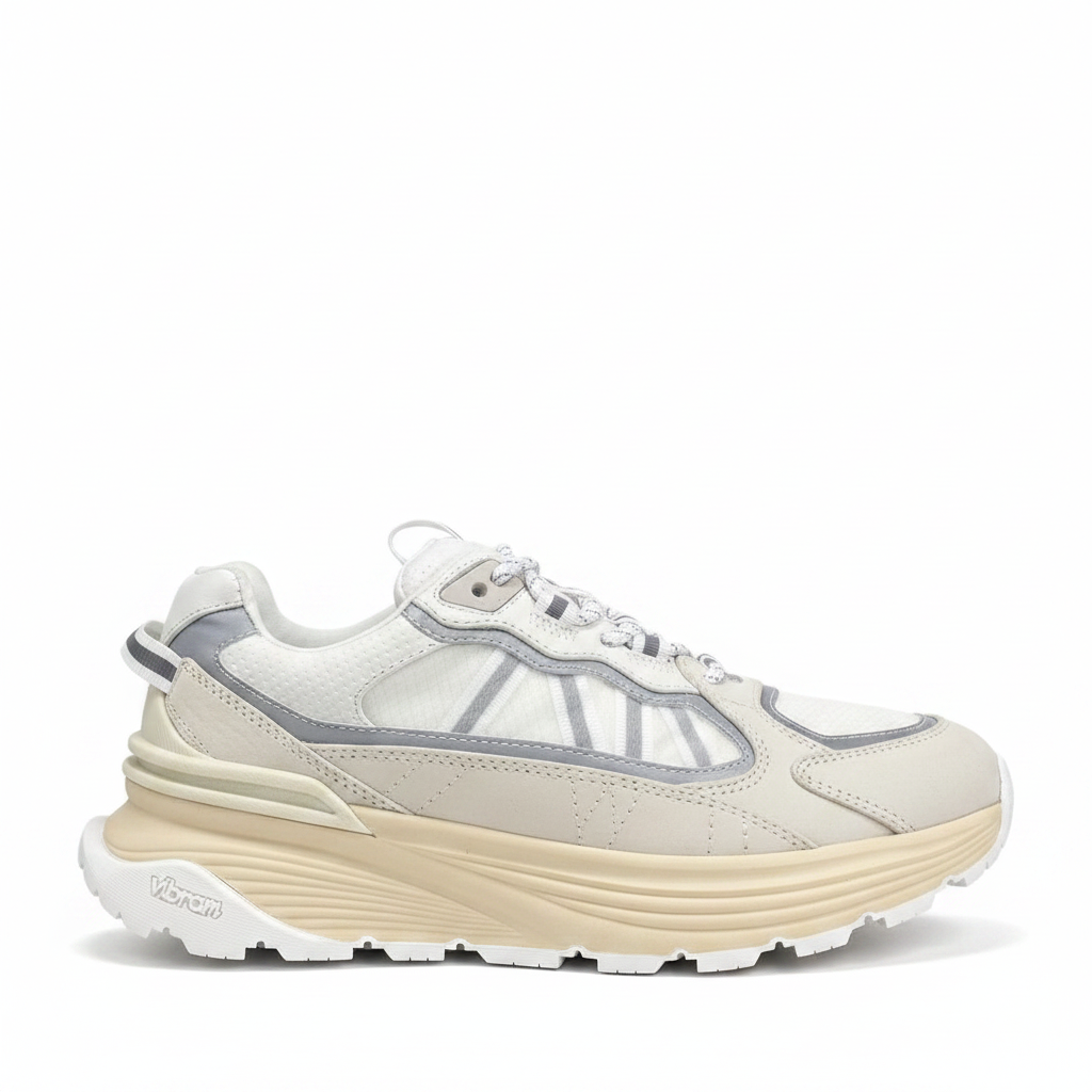 Moncler Lite Runners "White-Beige"