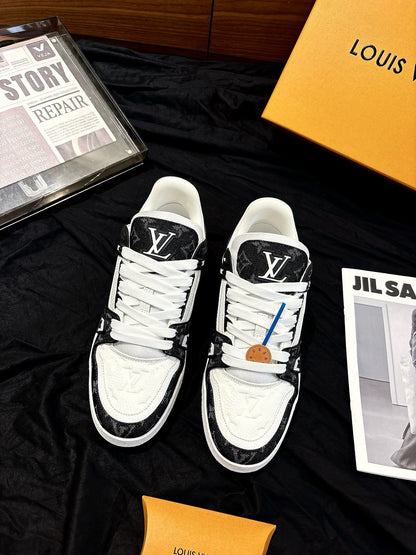 Louis Vuitton LV Trainers "Noir Denim"