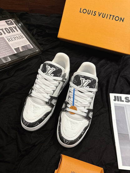 Louis Vuitton LV Trainers "Grey Denim"