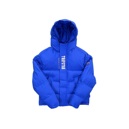 Trapstar Decoded Down Jacket "Blue"