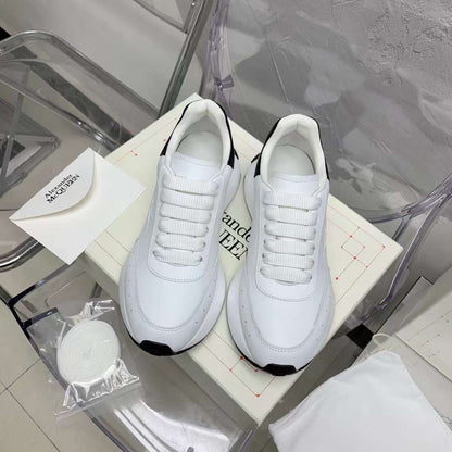 Alexander McQueen Sprint Runner "White-Black"