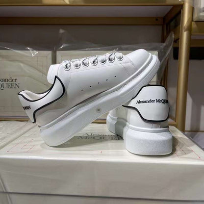 Alexander McQueen Oversized "New Tech Calf-White-Black"