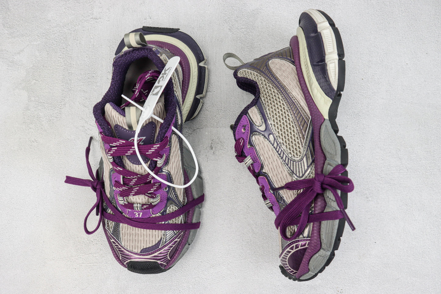 Balenciaga 3XL "Purple-Silver"