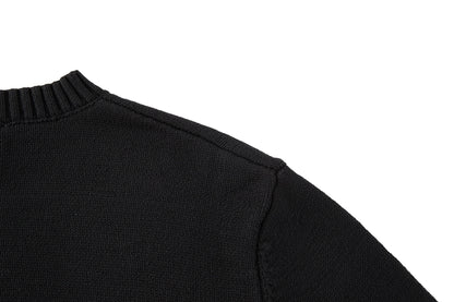 Moncler Wool & Cashmere Blend Jumper "Black"
