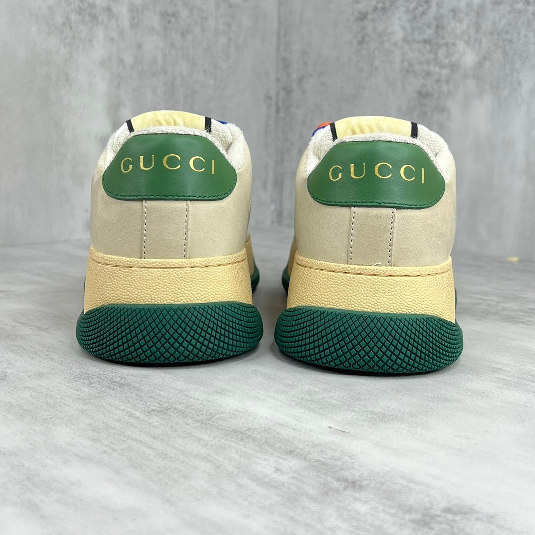 Gucci Screener Double "Beige-Green Monogram"