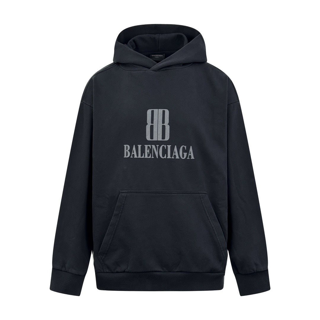 Balenciaga Nano BB Hoodie "Black"