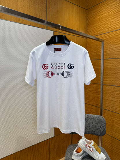 Gucci Printed Cotton Jersey T-Shirt "White"