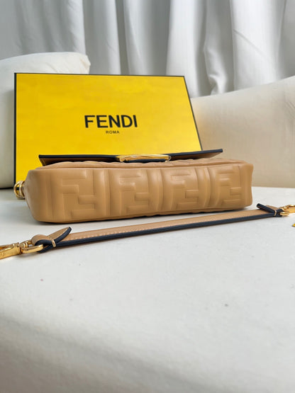 Fendi Baguette Leather Bag