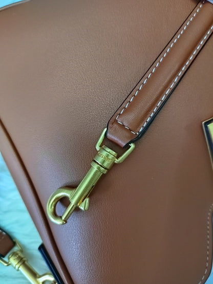 Celine Small Camille 16 Soft Bag in Smooth Calfskin "Tan"