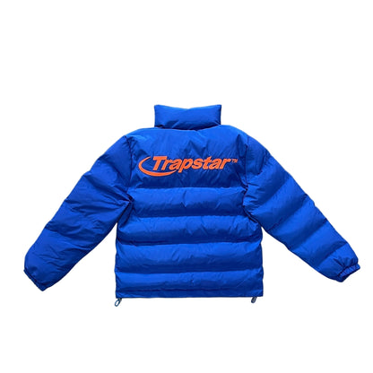 Trapstar Hyperdrive Down Jacket "Blue-Orange"