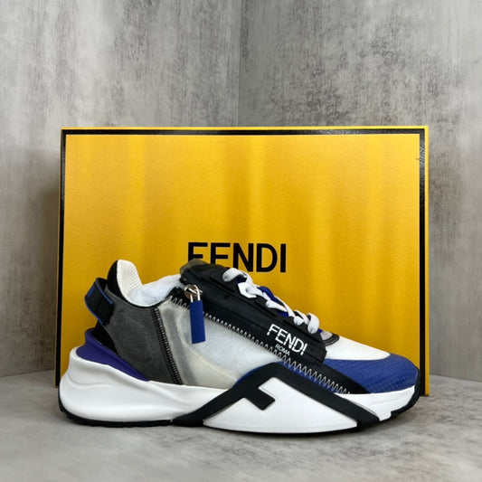 Fendi Flow "White-Blue-Black"