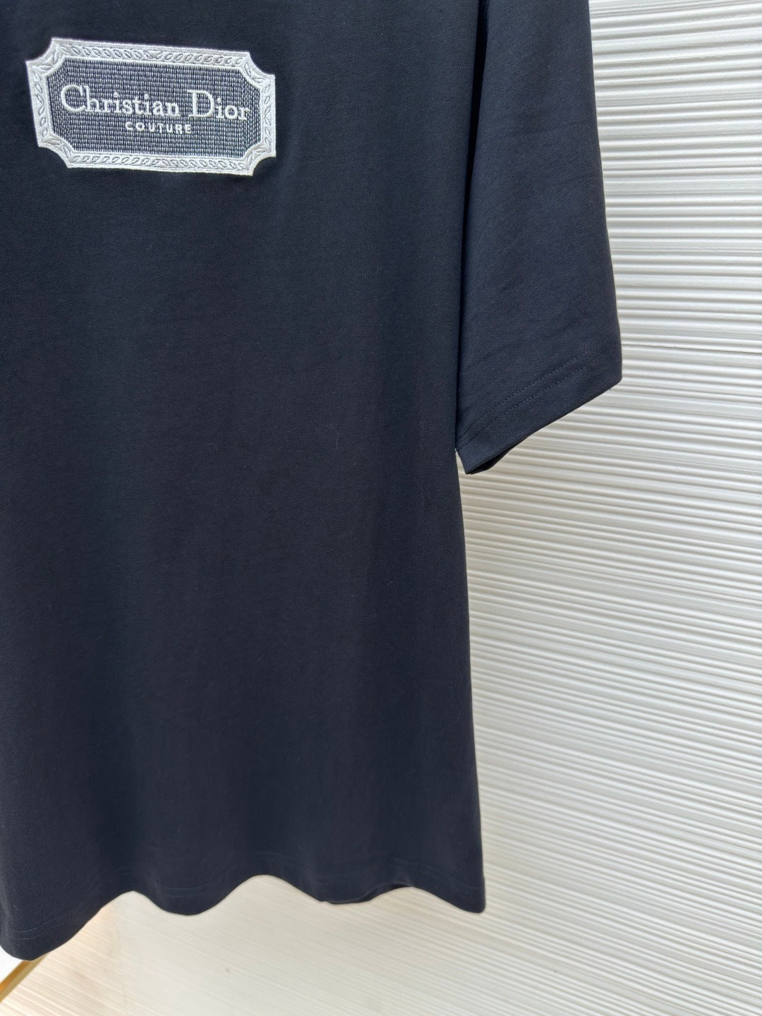 Dior Christian Dior Couture T-Shirt "Black Cotton Jersey"