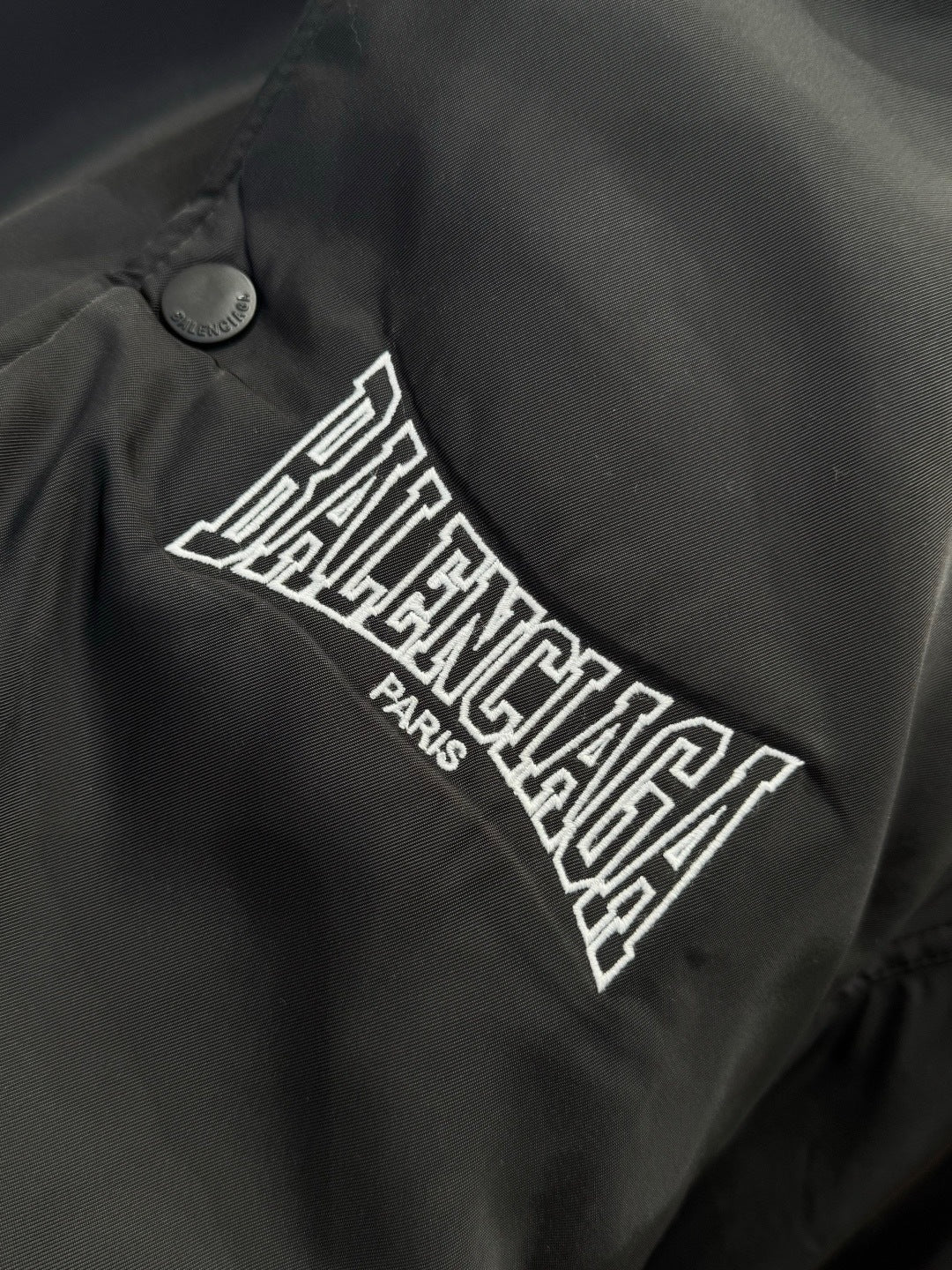 Balenciaga Varsity Bomber Jacket "Black"