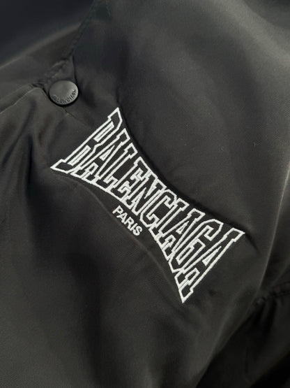 Balenciaga Varsity Bomber Jacket "Black"