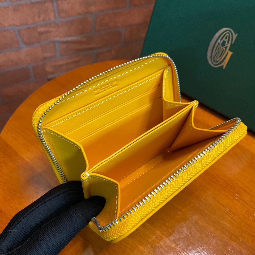 Goyard Matignon PM Wallet "Yellow"