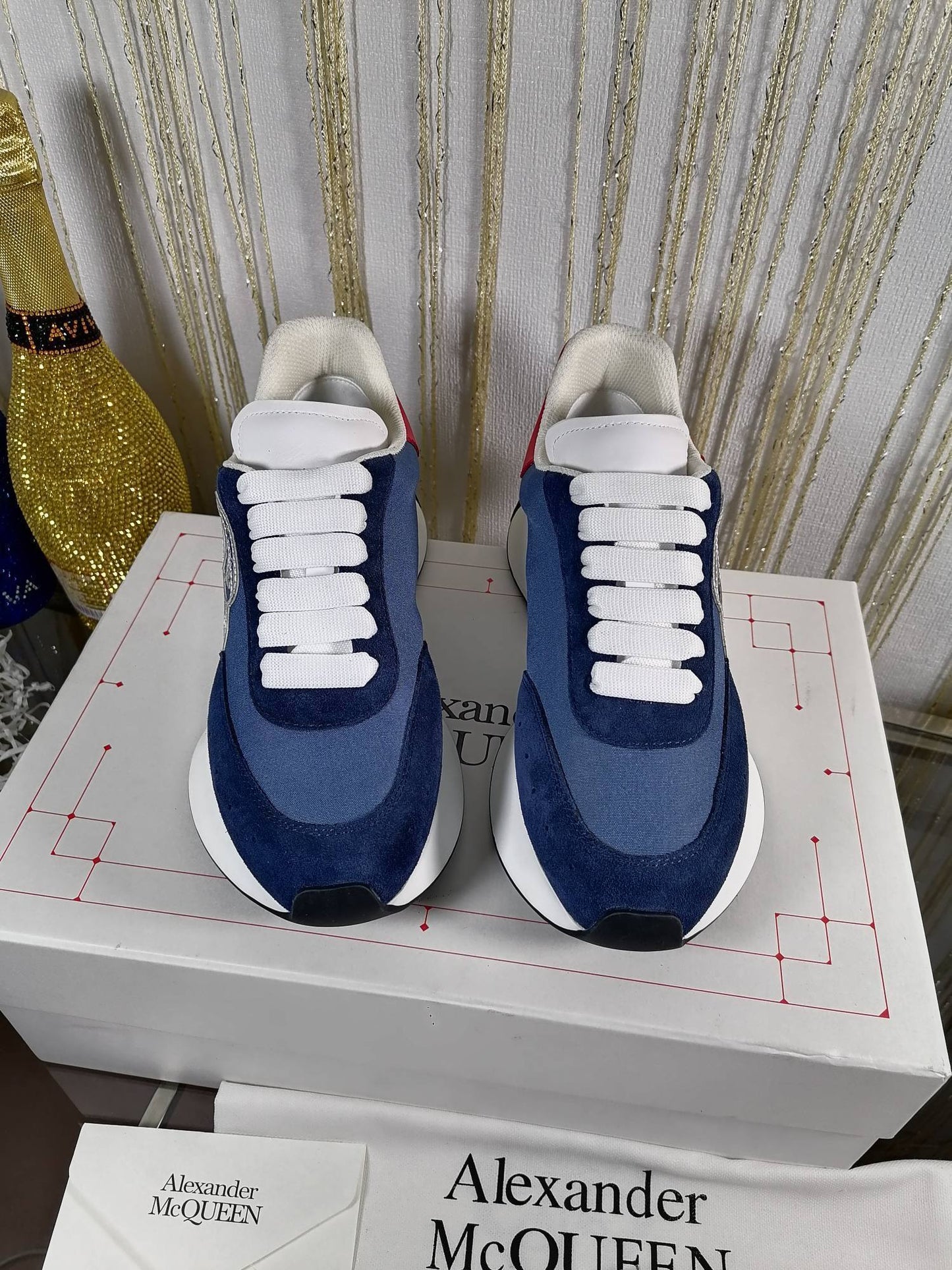 Alexander McQueen Sprint Runner "Blue-Silver"