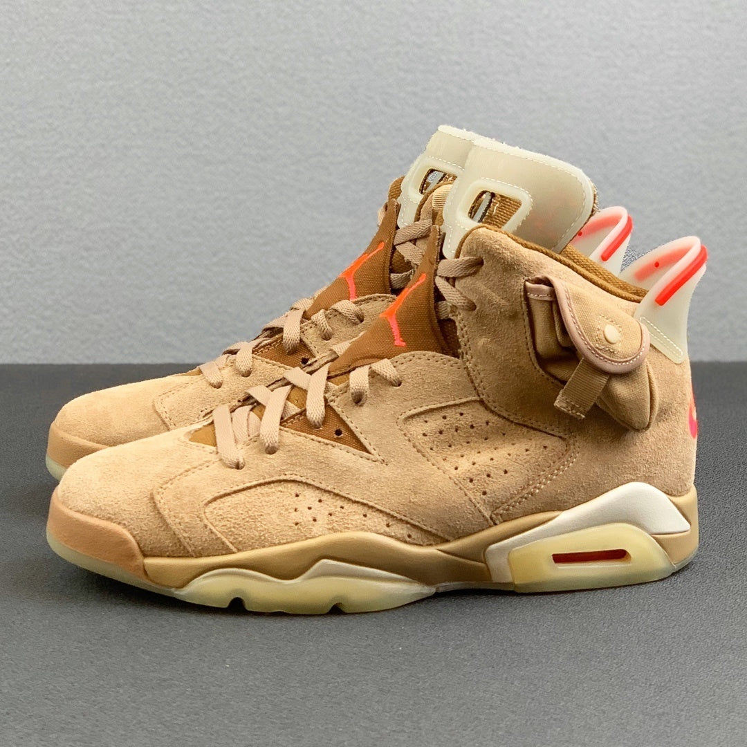 Travis Scott x Air Jordan 6 Retro SP "British Khaki"