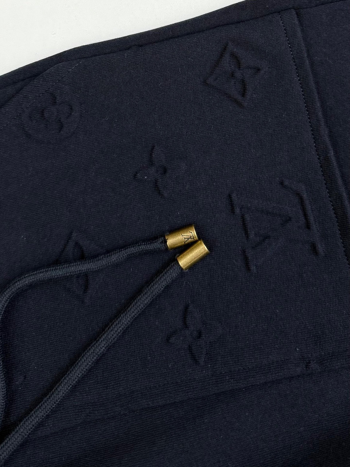 Louis Vuitton Embossed Signature Detail Pants "Black"