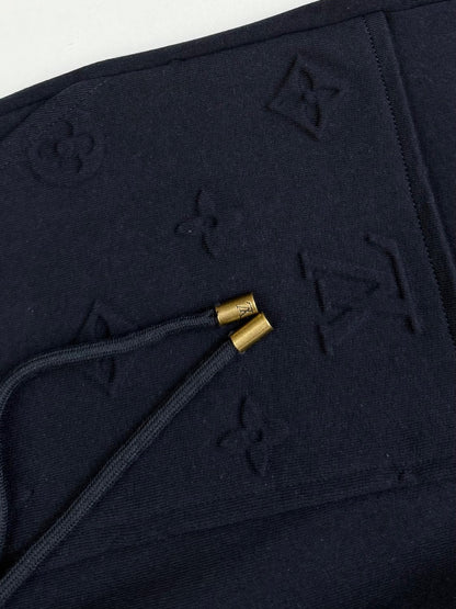 Louis Vuitton Embossed Signature Detail Pants "Black"