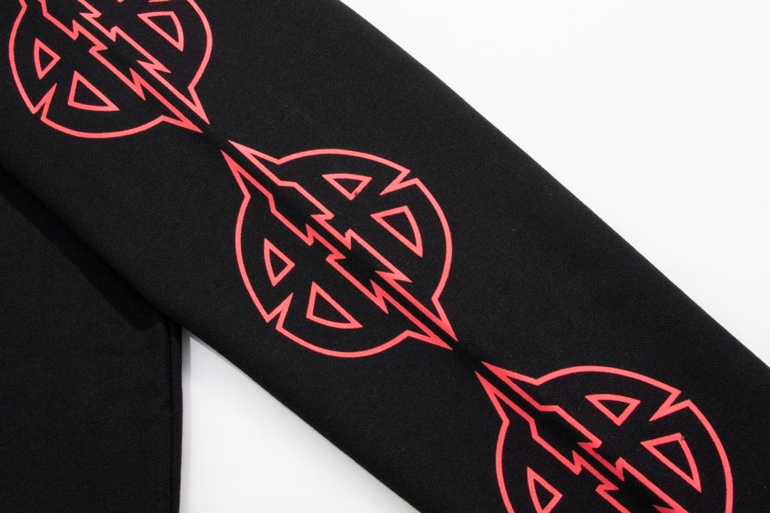 Balenciaga Sweatshirt "Black-Red"