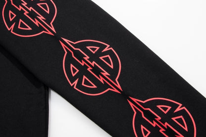 Balenciaga Sweatshirt "Black-Red"