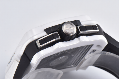 Hublot Square Bang Unico 42mm White Rubber Strap White Dial