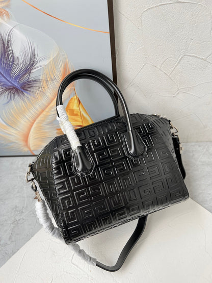 Givenchy Antigona Lock 4G Leather Bag