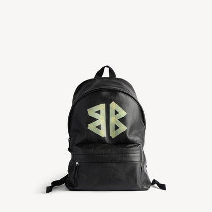 Balenciaga Explorer Backpack in Grained Calfskin "Black"