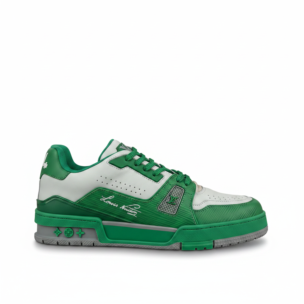 Louis Vuitton LV Trainers "Green-Grey"