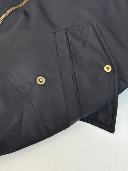 Balenciaga Tape Type Light Hooded Bomber "Black"