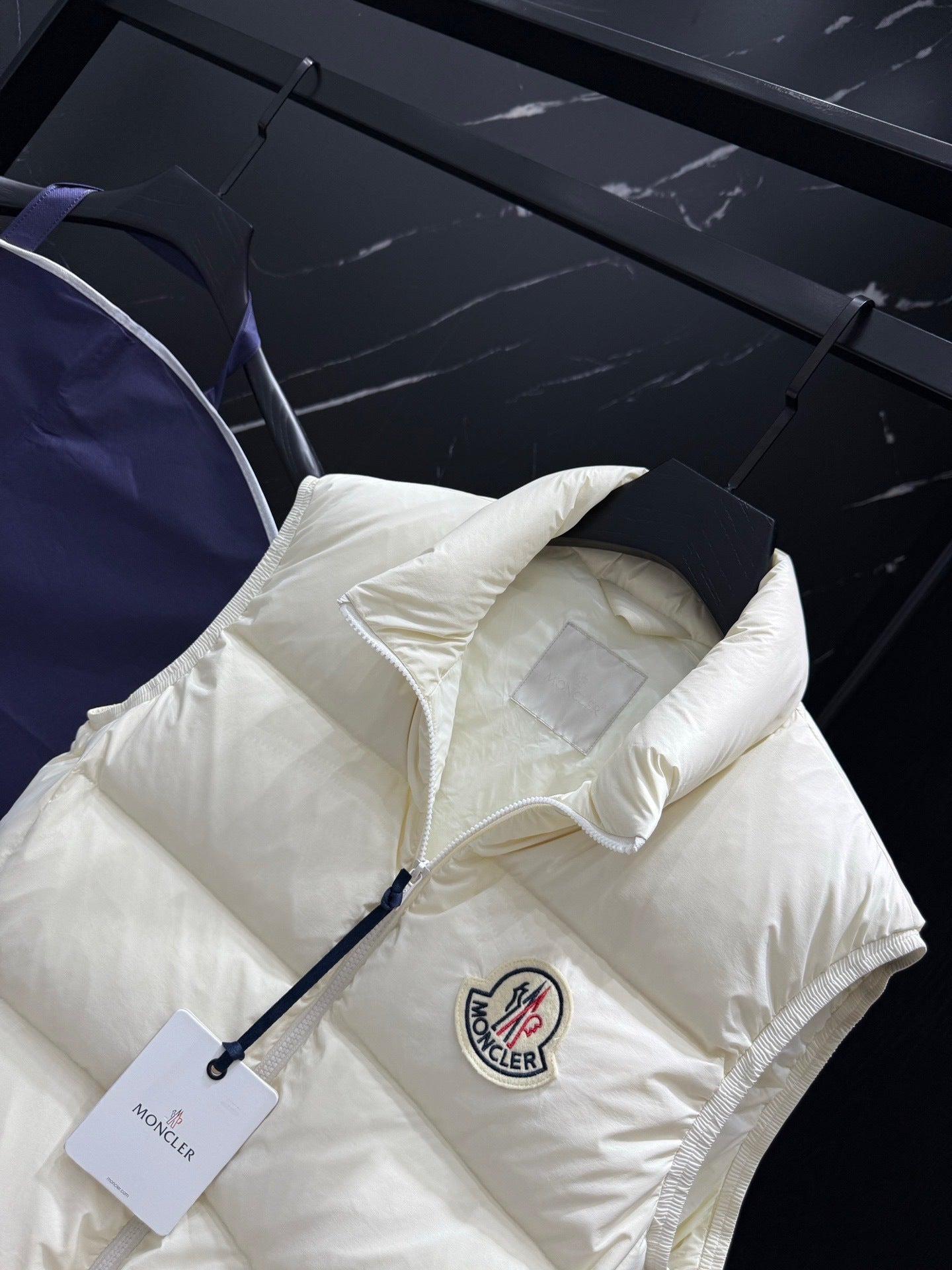 Moncler Almaz Down Vest "White"