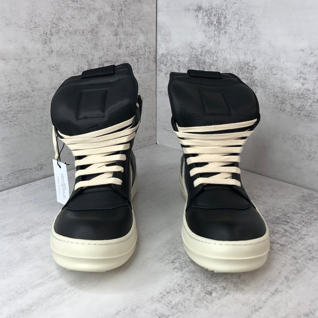 Rick Owens Geobasket "Black-White"