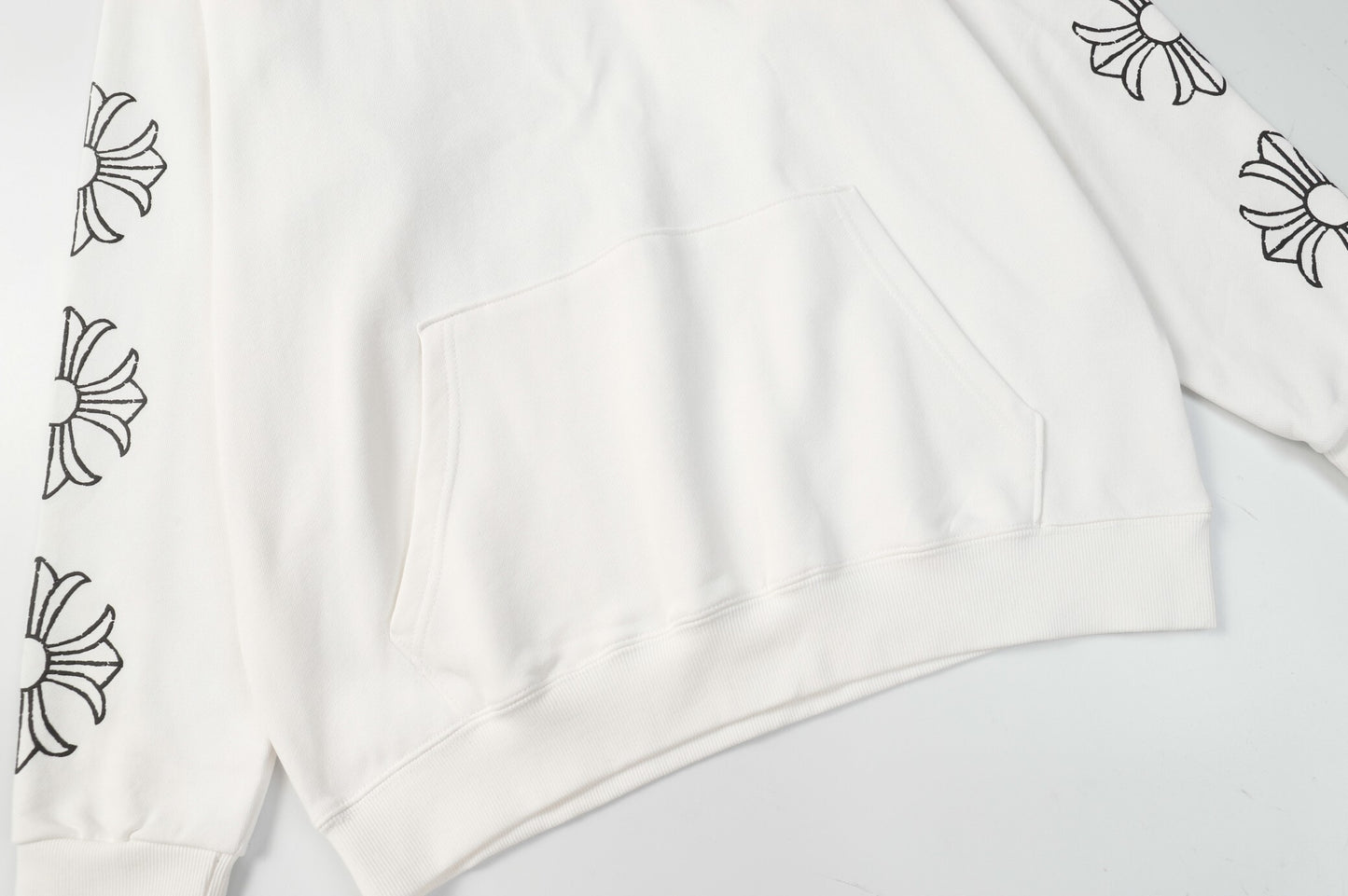 Chrome Hearts Hoodie "White-Black"